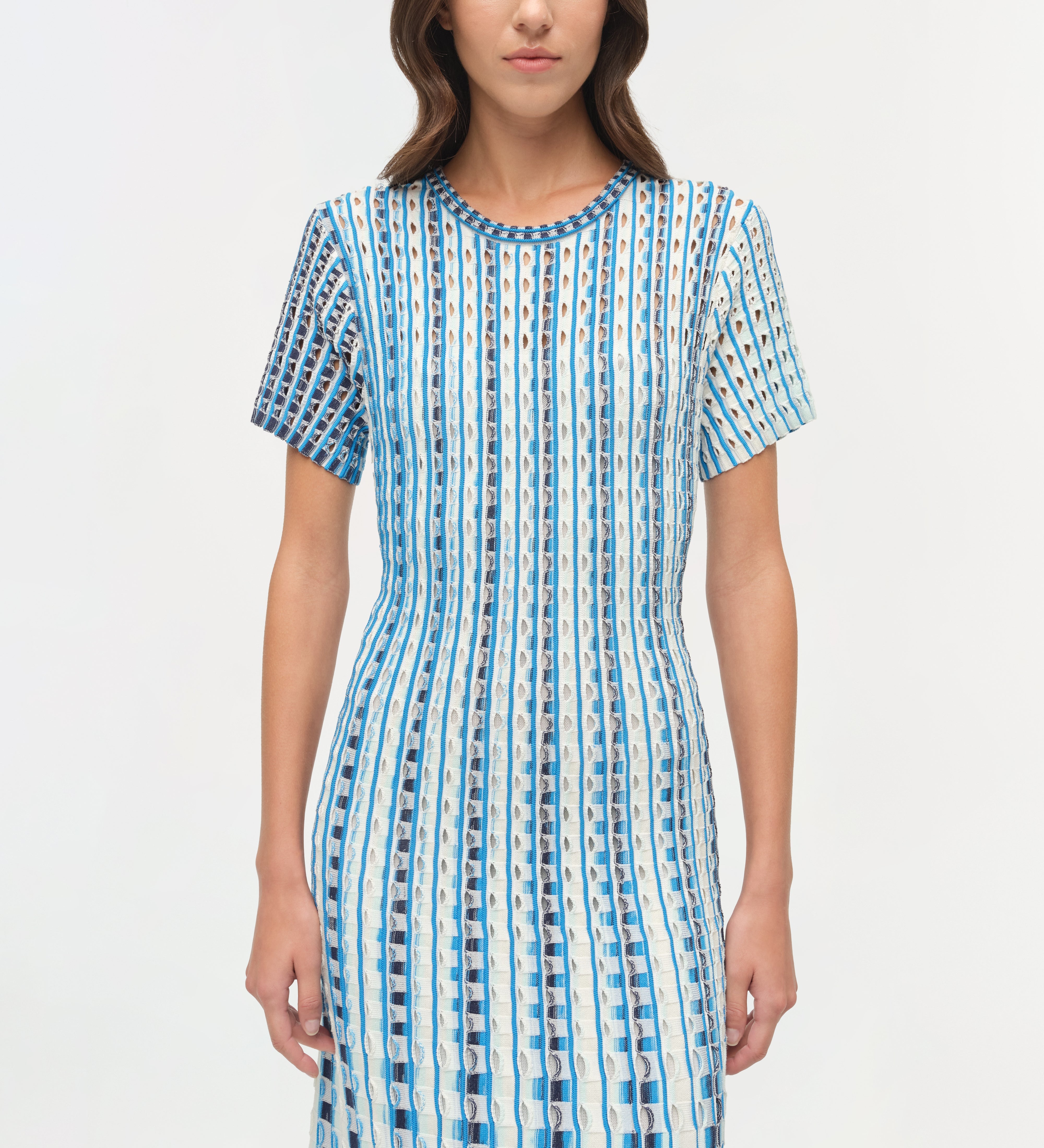 Simkhai - Zaida Eyelet Knit Midi Dress
