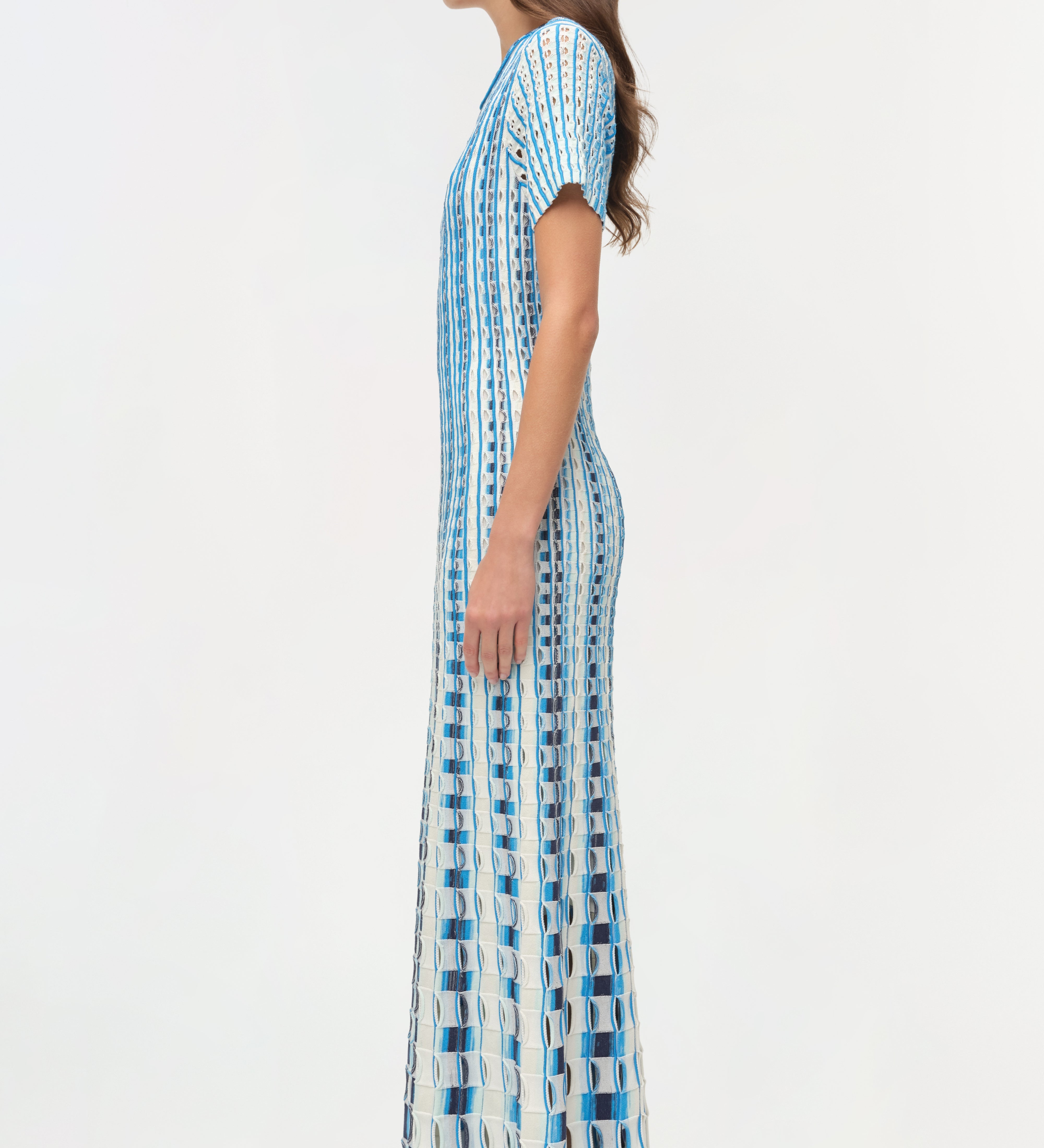 Simkhai - Zaida Eyelet Knit Midi Dress