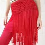 Conner Ives - The Macrame Belt - Red