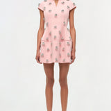 Simkhai - Bethanie Twill Embellished Mini Dress