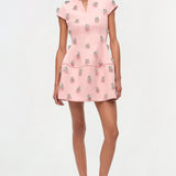 Simkhai - Bethanie Twill Embellished Mini Dress