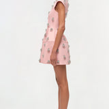 Simkhai - Bethanie Twill Embellished Mini Dress