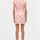 Simkhai - Bethanie Twill Embellished Mini Dress
