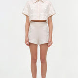 Simkhai - Sammie Soutache Linen Short
