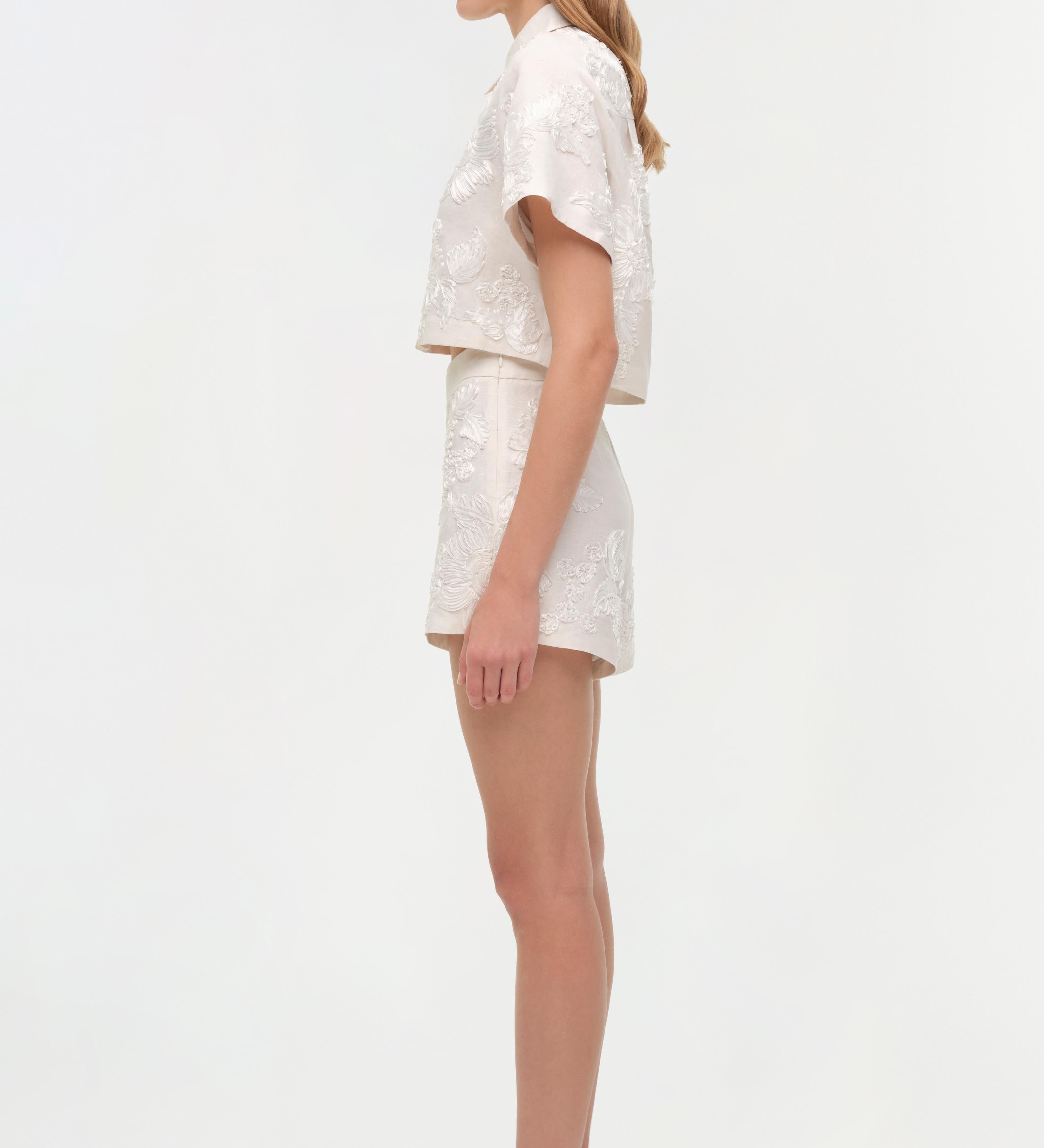 Simkhai - Sammie Soutache Linen Short