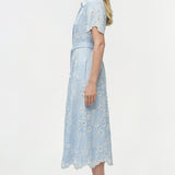 Simkhai - Audria Belted Linen Midi Dress