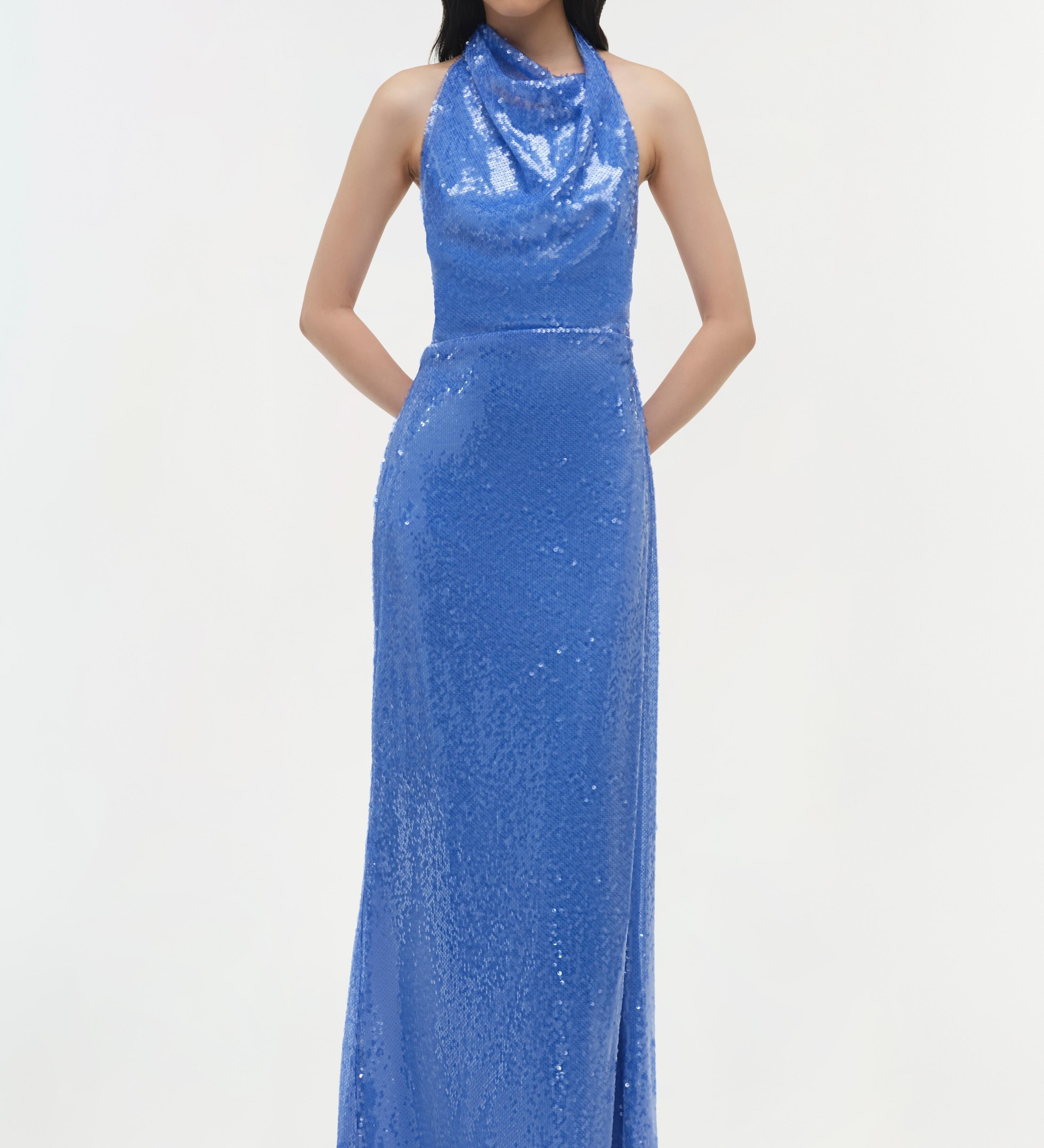 Simkhai - Reannon Draped Sequin Gown