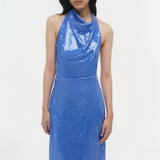 Simkhai - Reannon Draped Sequin Gown