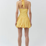 Simkhai - Brooke Cotton Halter Mini Dress