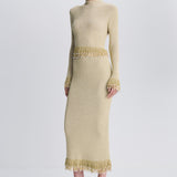 Simkhai - Tali Pearl Fringe Top