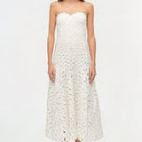 Simkhai - Florence Embroidered Midi Dress