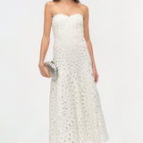 Simkhai - Florence Embroidered Midi Dress