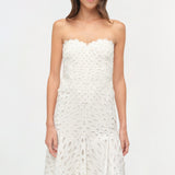 Simkhai - Florence Embroidered Midi Dress