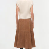 Simkhai - Bonnie Suede Midi Skirt