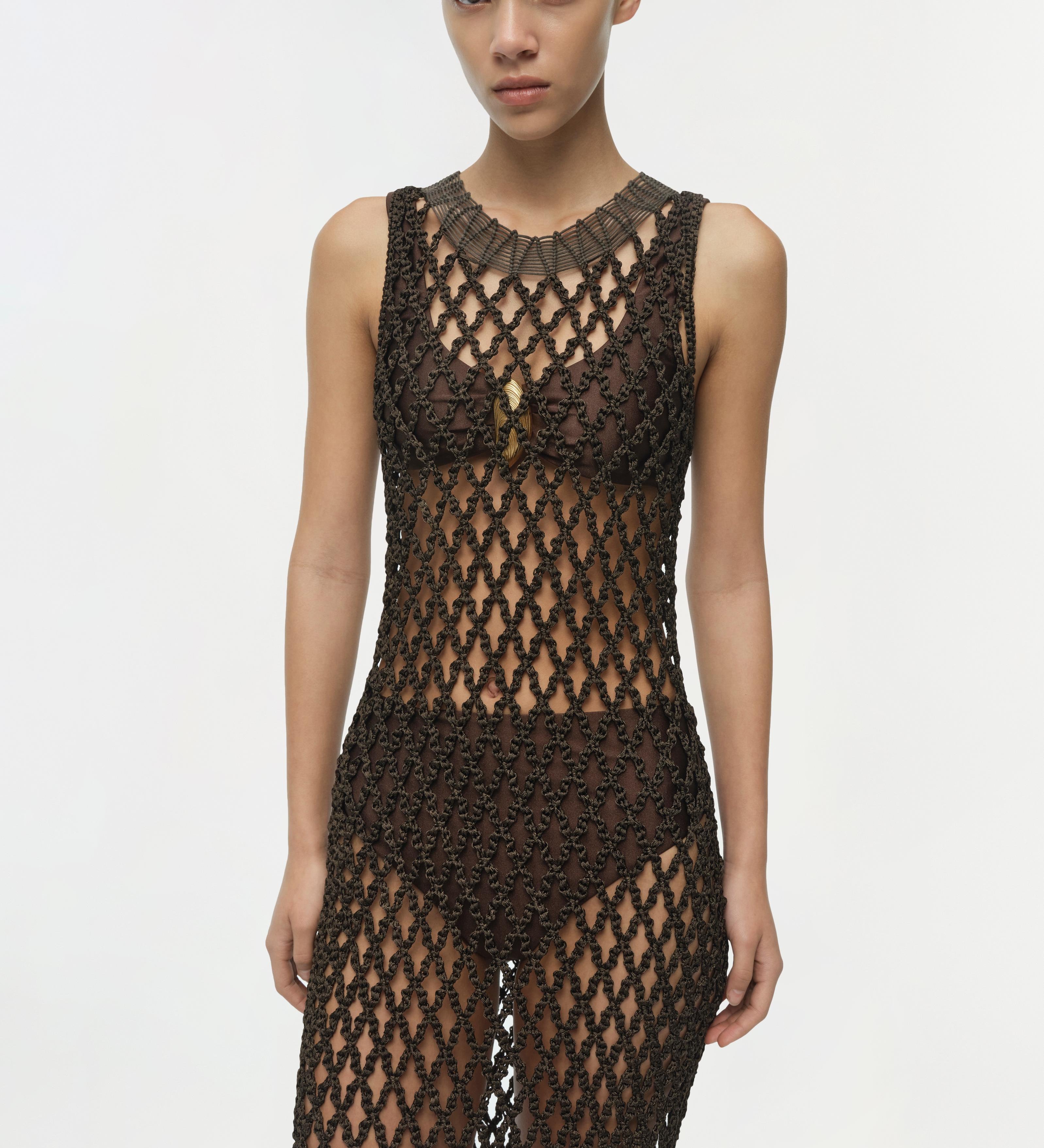 Simkhai - Jensen Macrame Midi Dress