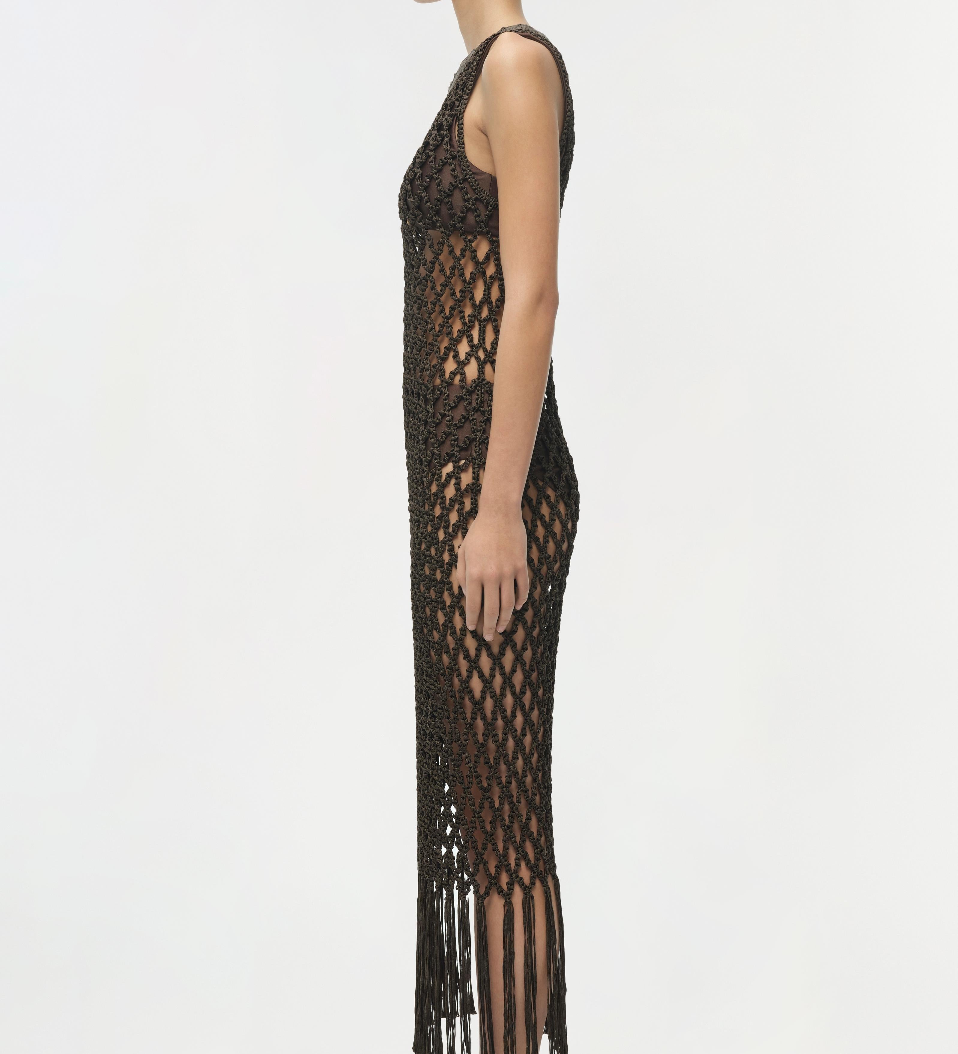 Simkhai - Jensen Macrame Midi Dress