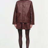Simkhai - Bryar Leather Mini Skirt