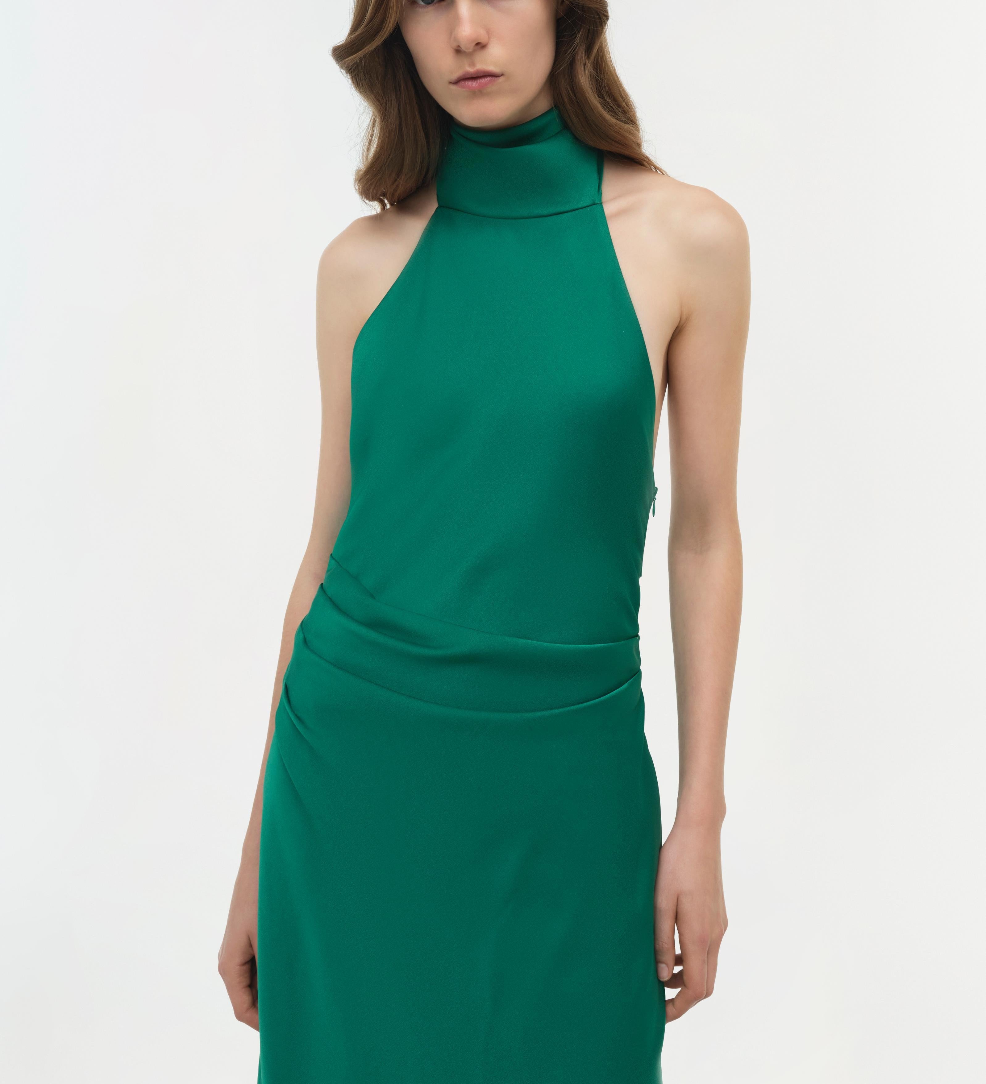 Simkhai - Monica Satin Midi Dress