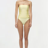 Simkhai - Lorena Shell Strapless One Piece