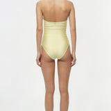 Simkhai - Lorena Shell Strapless One Piece