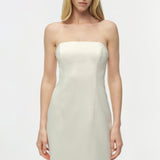 Simkhai - Enid Satin Bustier Midi Dress
