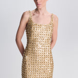 Simkhai - Briella Embellished Satin Gown