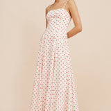 Posse - PALOMA MAXI DRESS - PETITE POLKA DOT