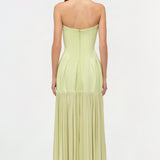 Simkhai - Sandrine Draped Jersey Bustier Midi Dress
