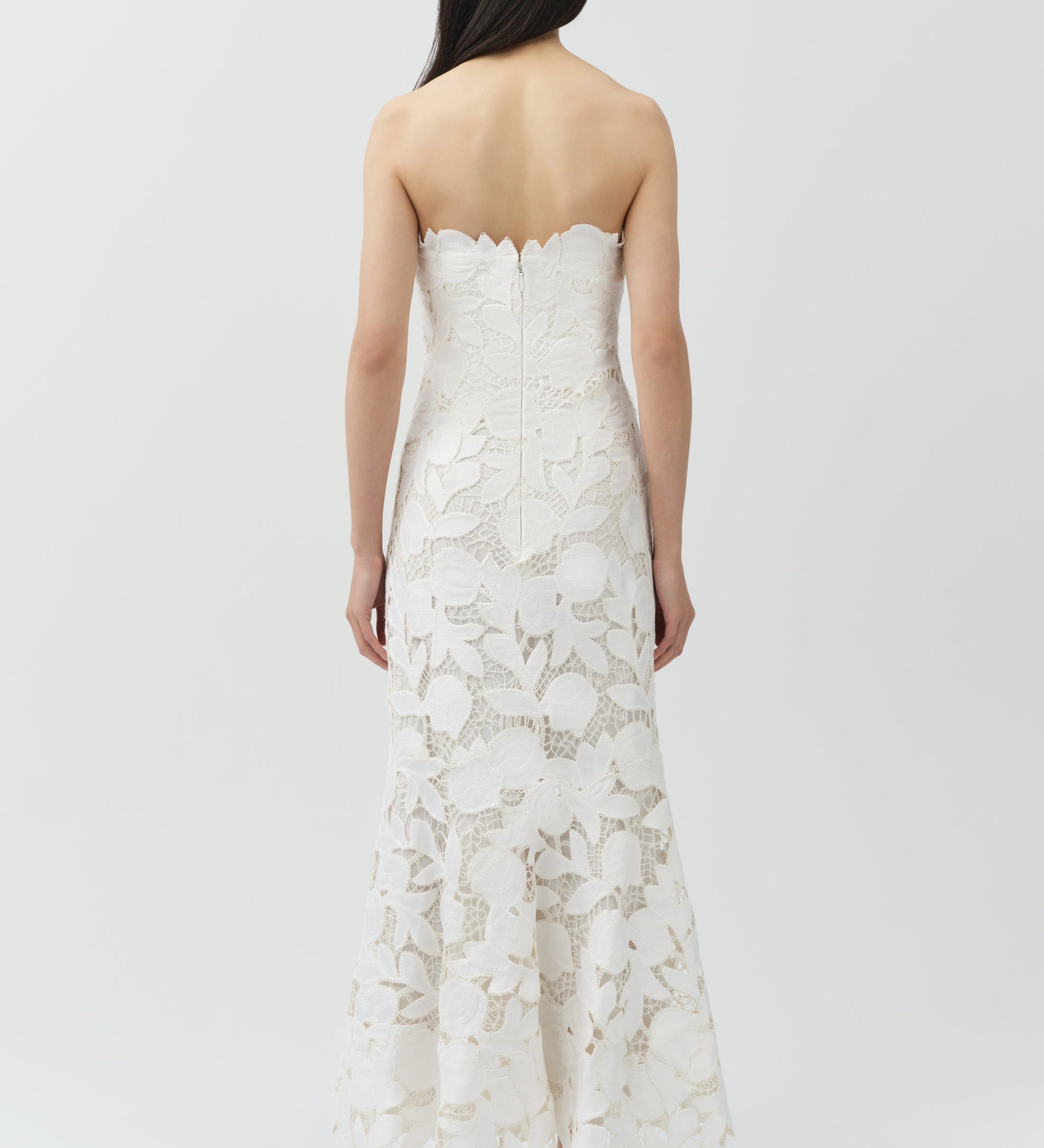 Simkhai - Valletta Strapless Embroidered Dress