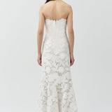 Simkhai - Valletta Strapless Embroidered Dress