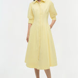 Simkhai - Jazz Cotton Pintuck Midi Dress