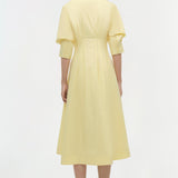 Simkhai - Jazz Cotton Pintuck Midi Dress
