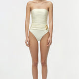 Simkhai - Lorena Shell Strapless One Piece