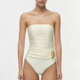 Simkhai - Lorena Shell Strapless One Piece