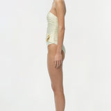 Simkhai - Lorena Shell Strapless One Piece