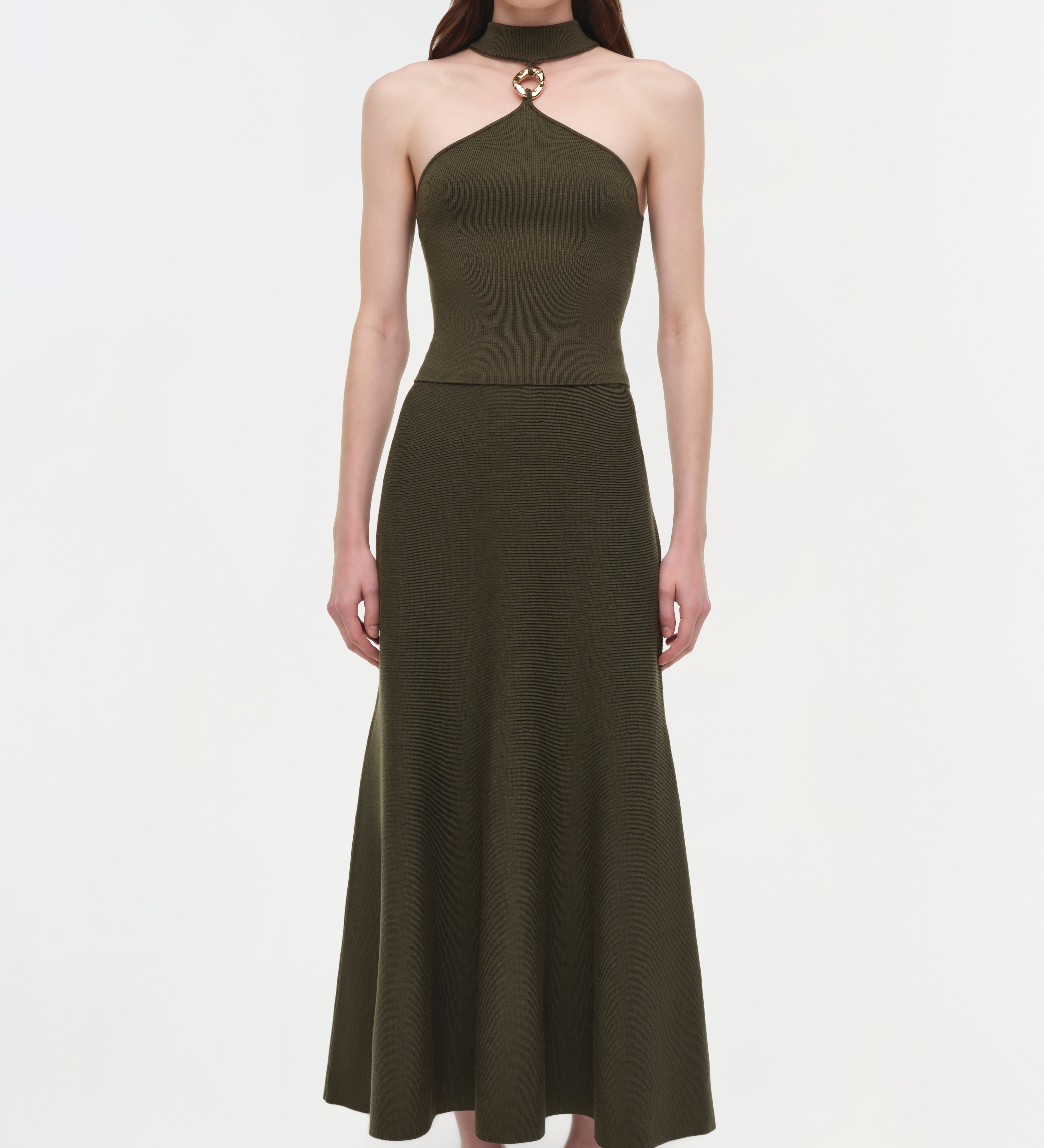 Simkhai - Layne Wool Midi Skirt