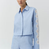 Simkhai - Emmie Cotton Lace Shorts