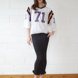 Conner Ives - The Reconstituted Shirred US Football Dress