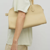 The Row - Margaux Shoulder 12 Bag in Leather