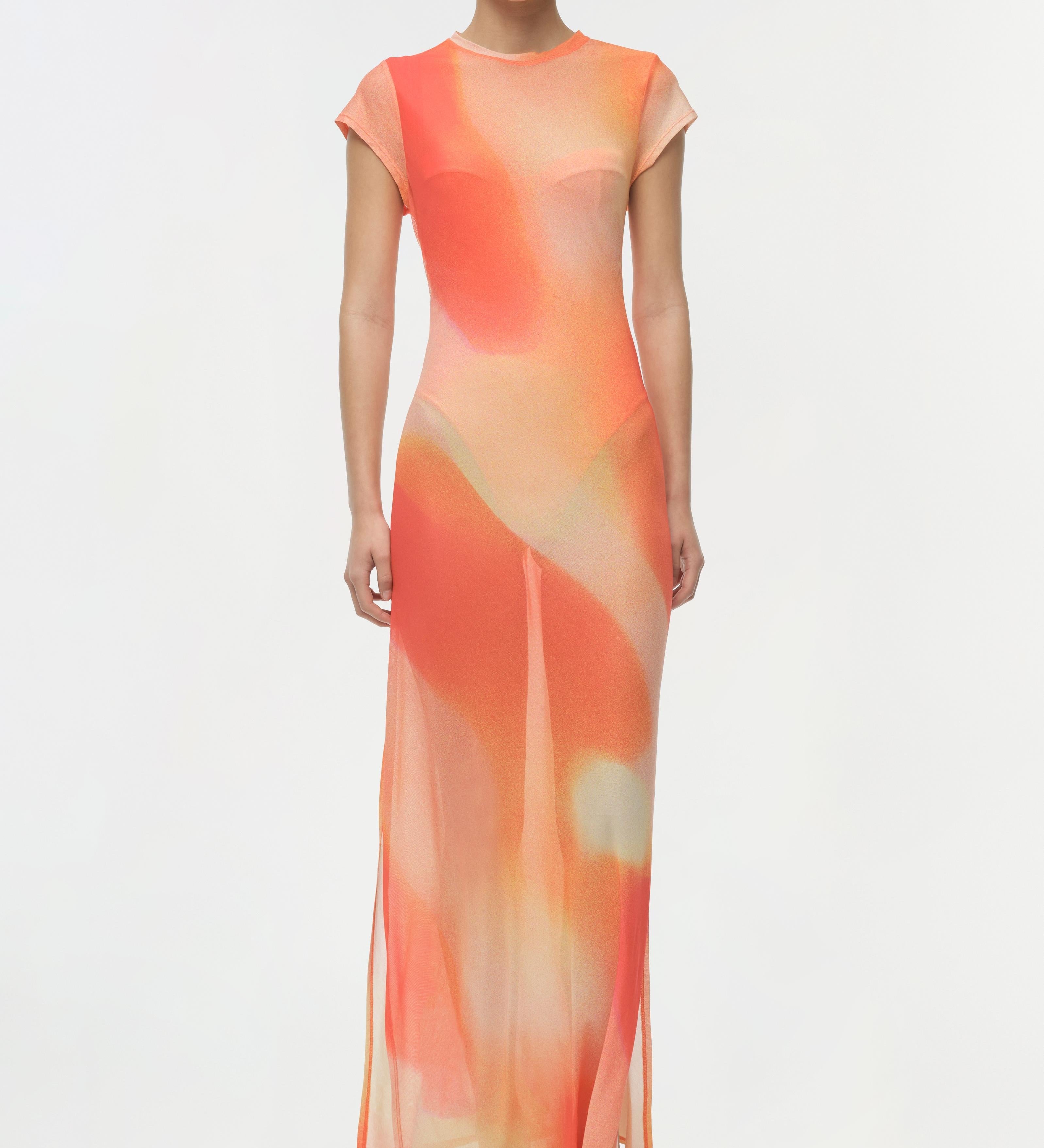 Simkhai - Fia Mesh Midi Dress