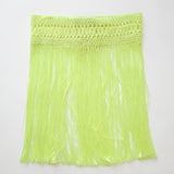 Conner Ives - The Neon Yellow Macrame Belt