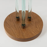 Lemieux Et Cie - Jacques Adnet Attributed Glass & Mirror Side Table