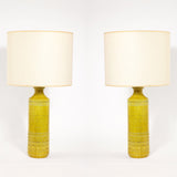 Lemieux Et Cie - Large Yellow Bitossi Table Lamps (Set of 2)
