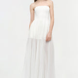 Simkhai - Sandrine Draped Jersey Bustier Midi Dress