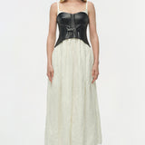 Simkhai - Cortland Belted Bustier Midi Dress