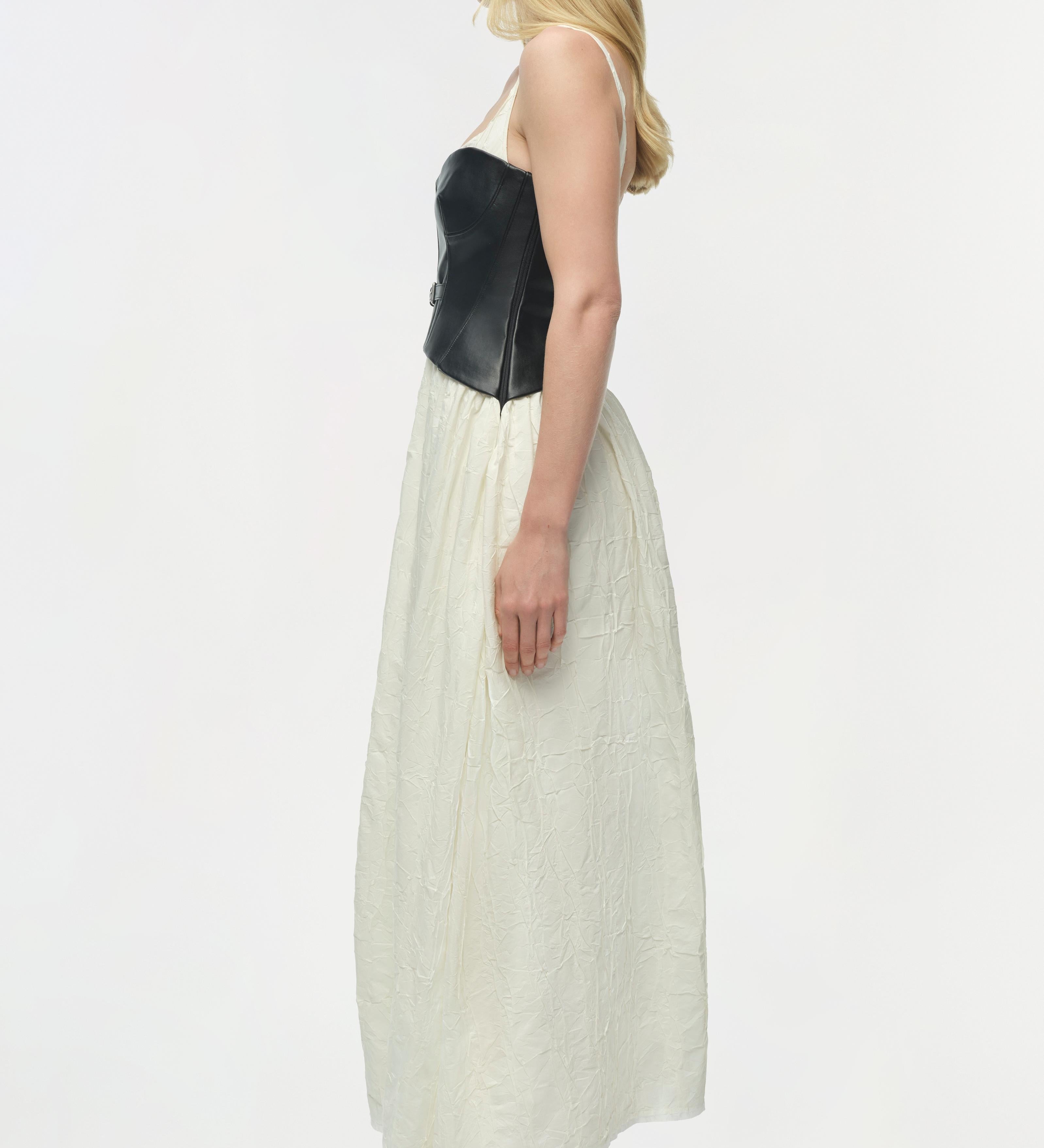 Simkhai - Cortland Belted Bustier Midi Dress
