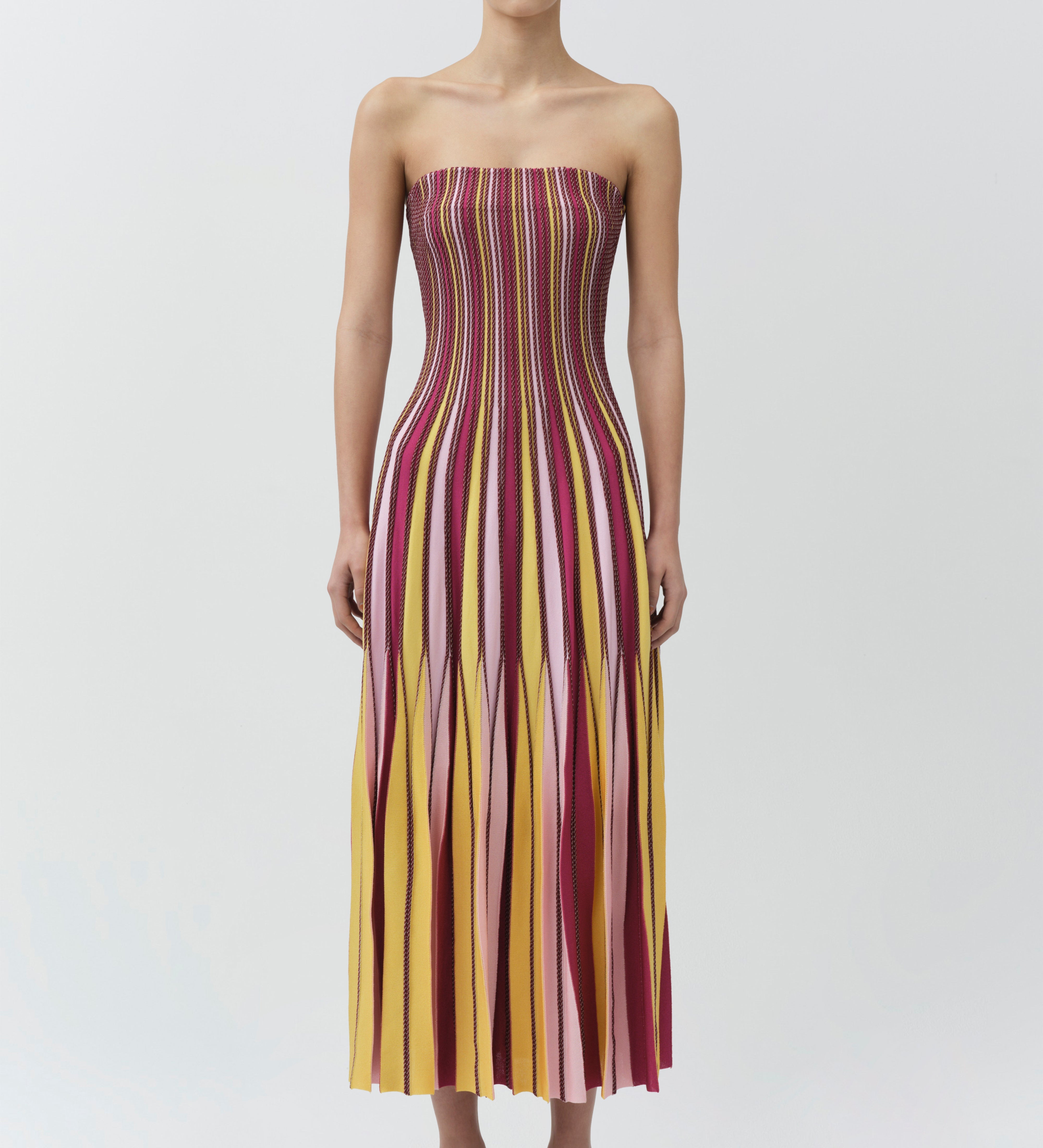 Simkhai - Soleil Striped Midi Dress