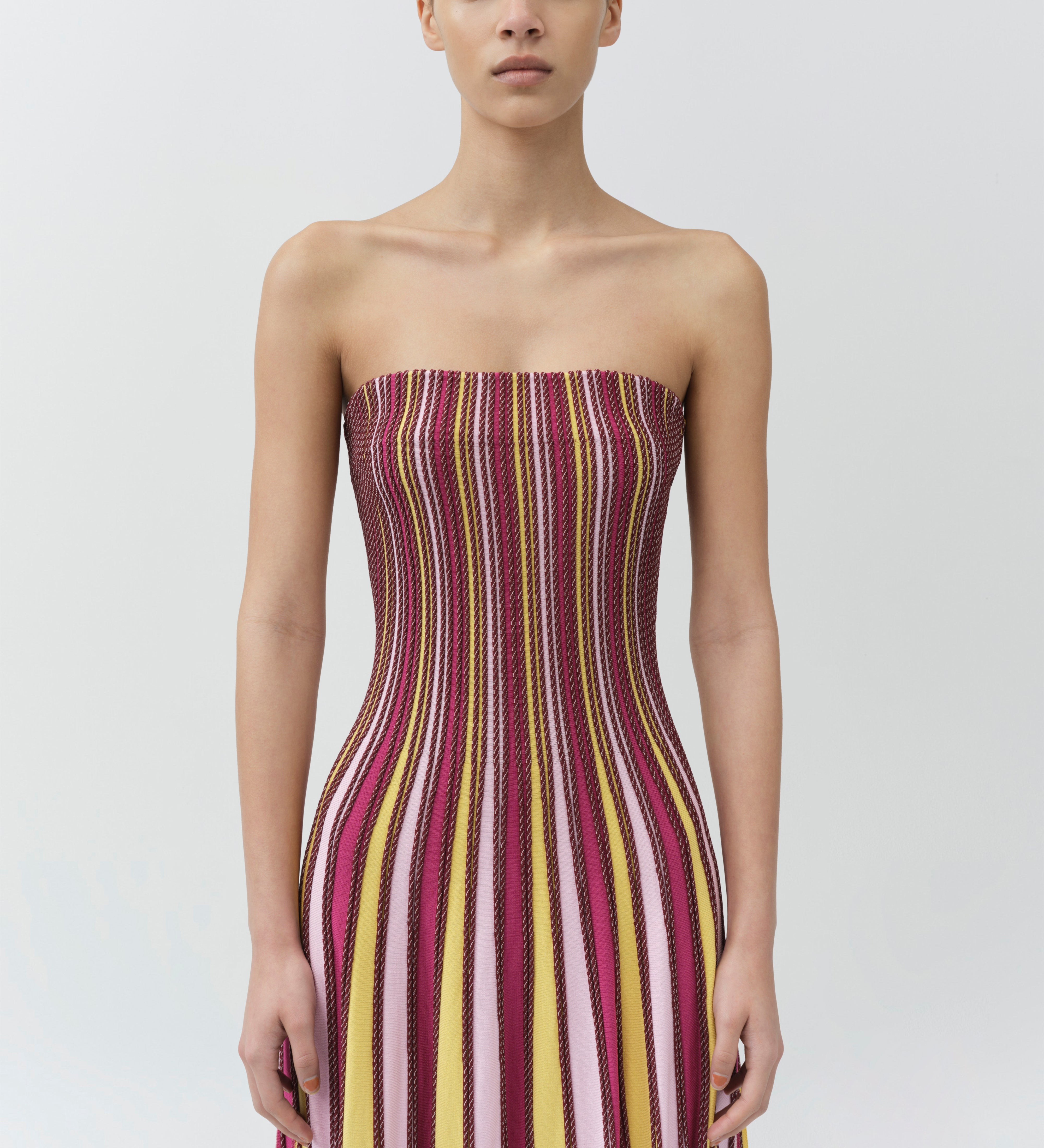Simkhai - Soleil Striped Midi Dress