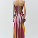 Simkhai - Soleil Striped Midi Dress