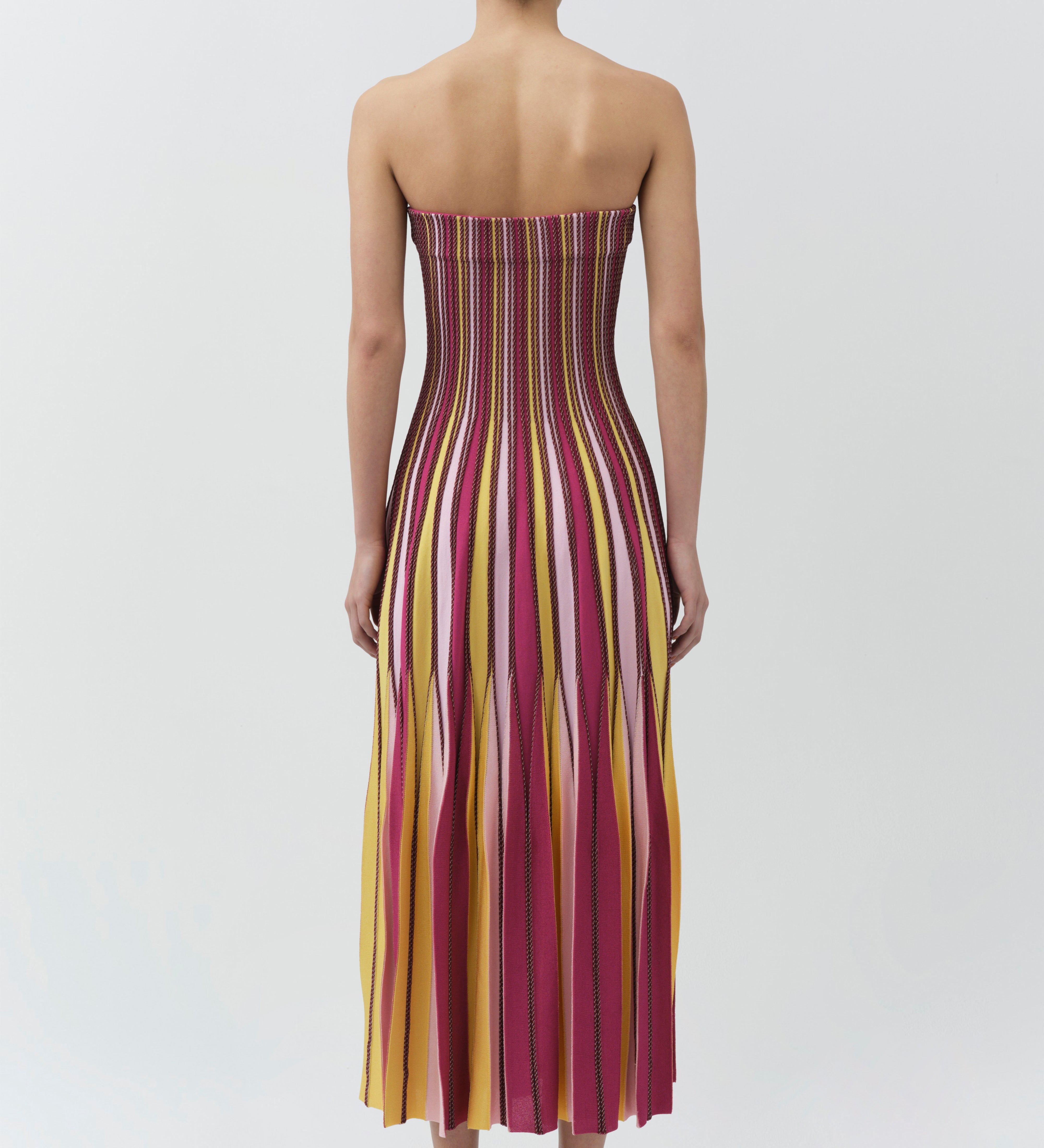 Simkhai - Soleil Striped Midi Dress